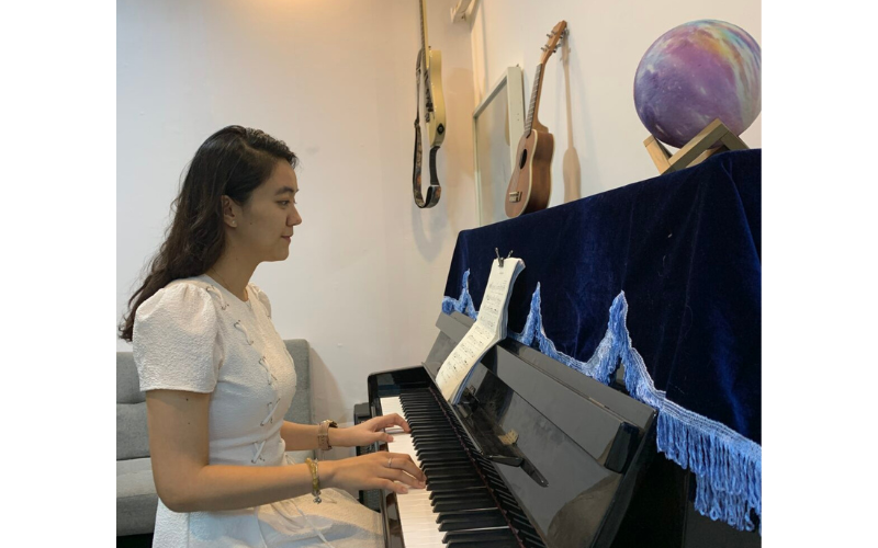 Quá trình học tập rèn luyện piano của học viên C-Flymusic