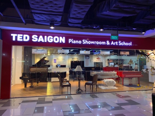 Học piano tại TED SAIGON