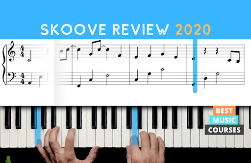 Phần mềm tự học piano Skoove