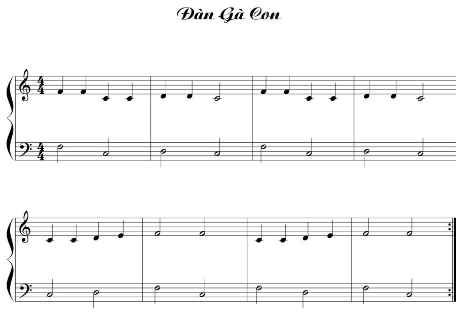 Thực hành kỹ thuật đệm hợp âm kết hợp giai điệu