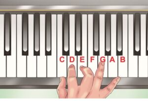 Học thuộc các nốt trên đàn piano