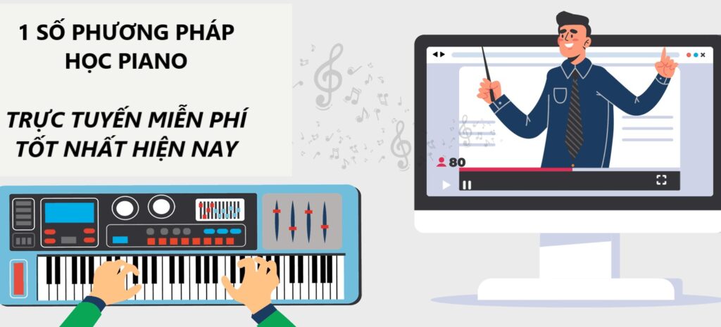 Học không cần đàn qua video trực tuyến 