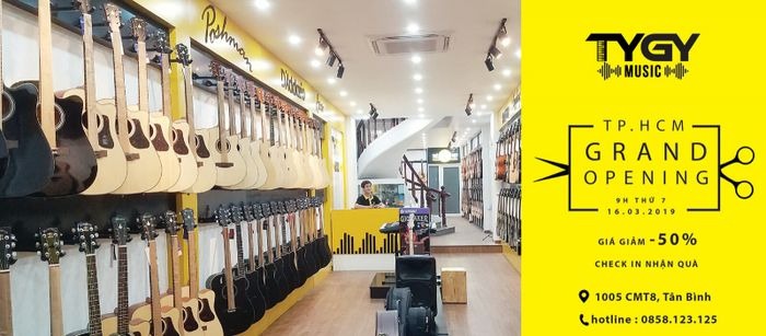 Kho Nhạc TYGY là địa chỉ chuyên cung cấp nhạc cụ chính hãng