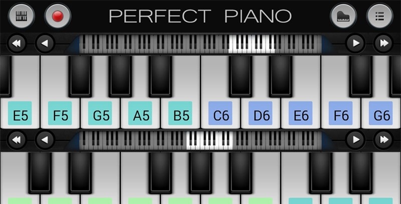 Ứng dụng chơi đàn piano bổ ích