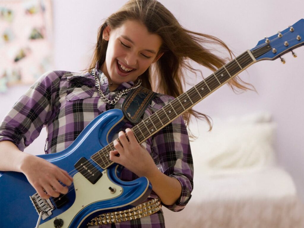 Chơi đàn guitar điện một cách thoải mái nhất