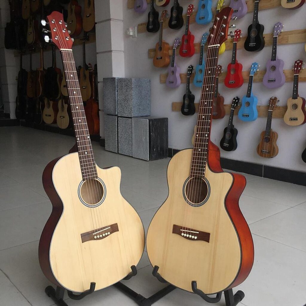 Chọn đàn guitar gỗ Mahogany cho những ai