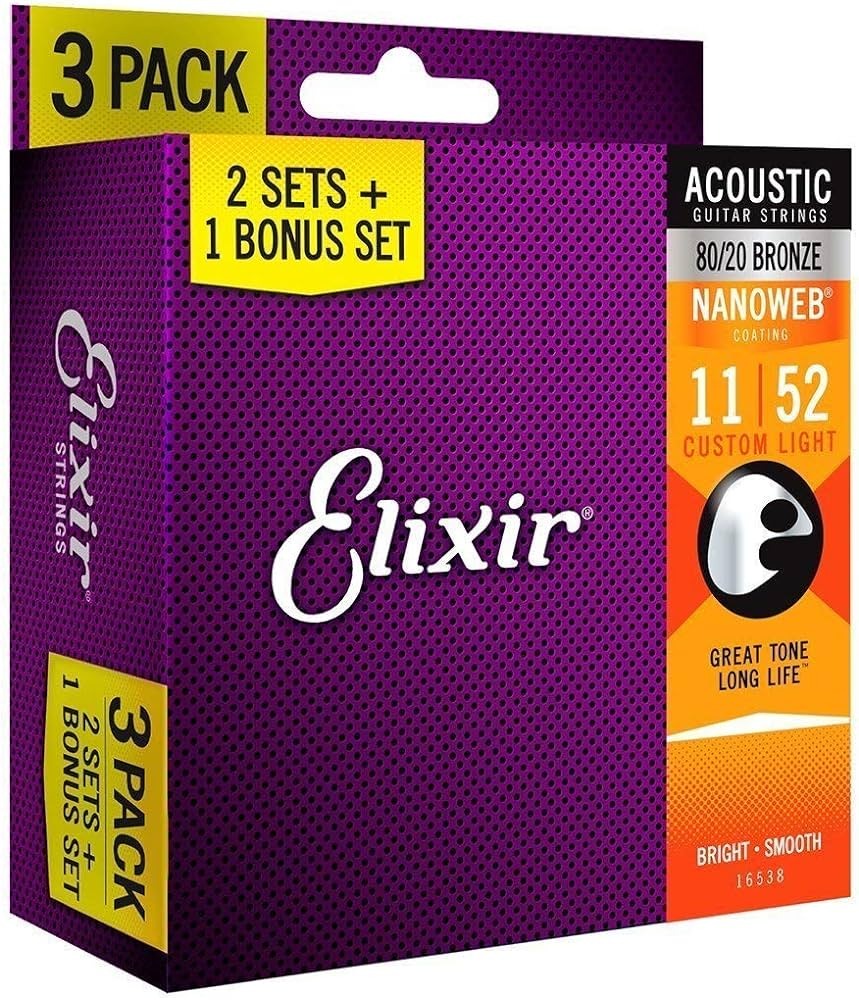Dây đàn guitar acoustic phổ biến hiện nay
