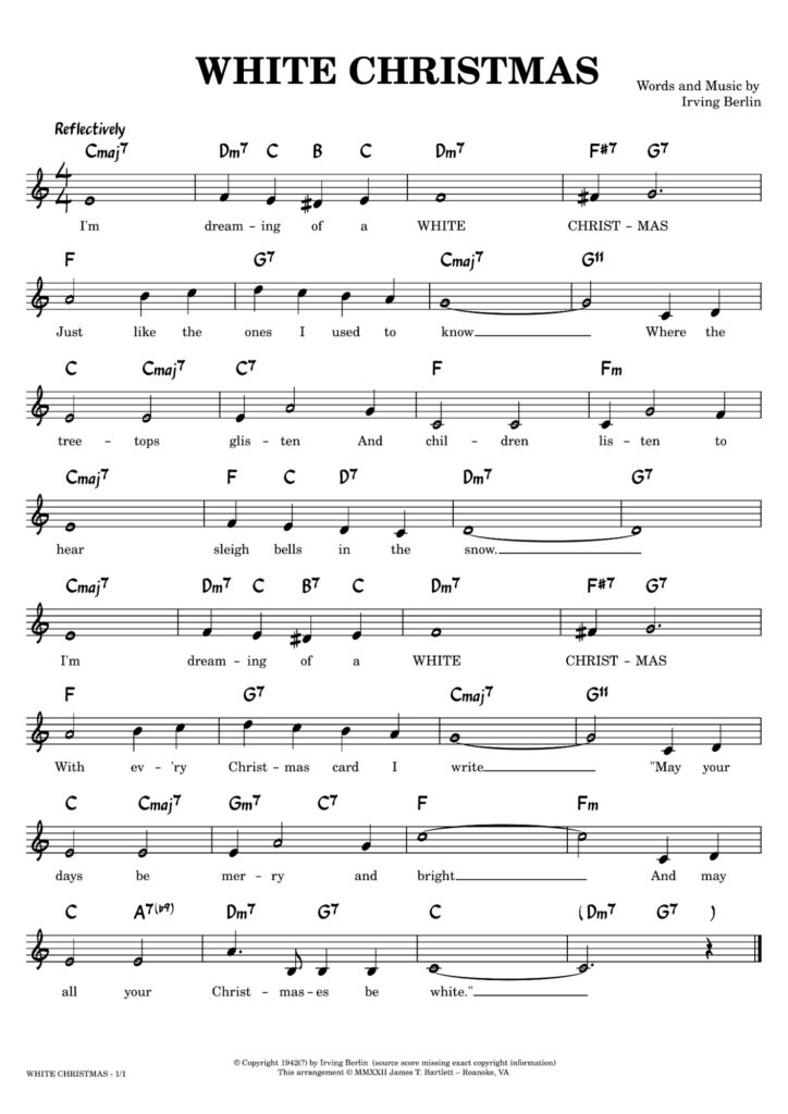 Bản nhạc piano giáng sinh ấm áp
