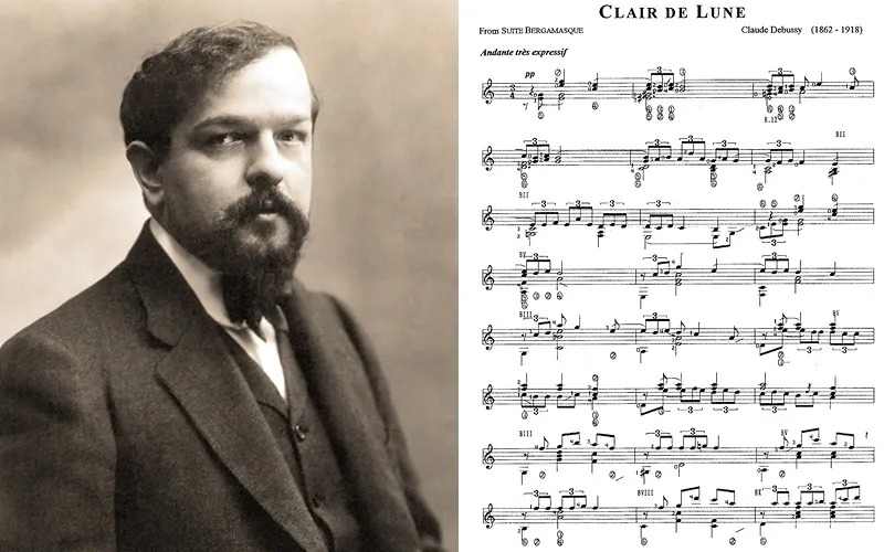 Clair de Lune (trích đoạn đầu) – Bản piano cổ điển phù hợp với người mới