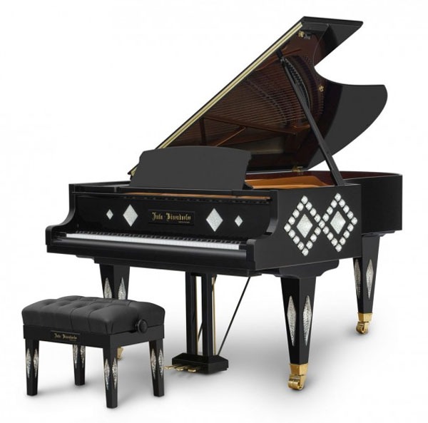 Kuhn Bösendorfer Grand - Top piano đắt nhất thế giới được trang trí bằng pha lê