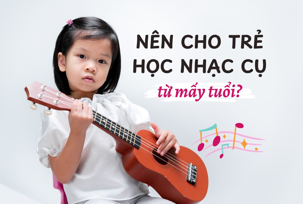 trẻ em mấy tuổi nên học Guitar