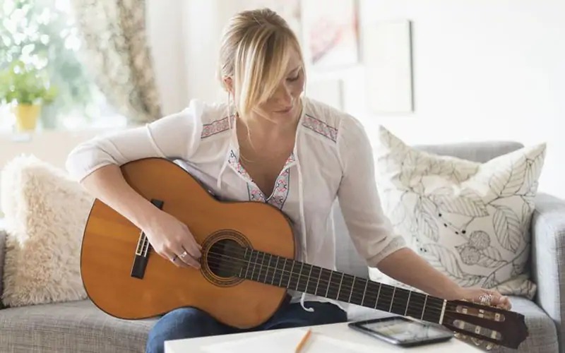 Tài liệu hoặc phương pháp học guitar