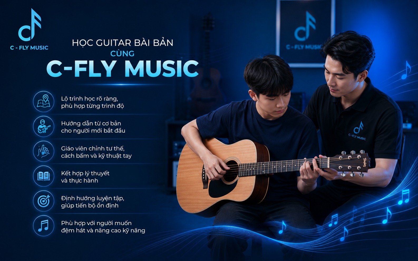 Có nên học guitar tại trung tâm thay vì tự học?