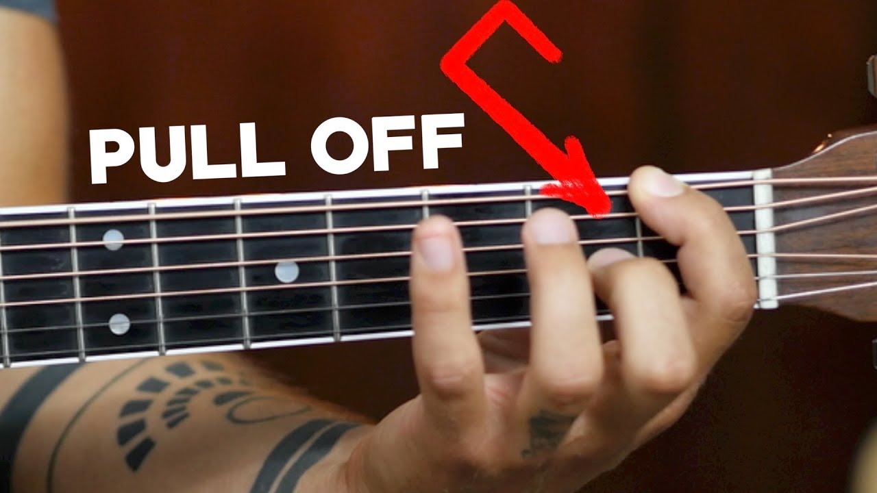 Kỹ thuật pull off guitar là gì?