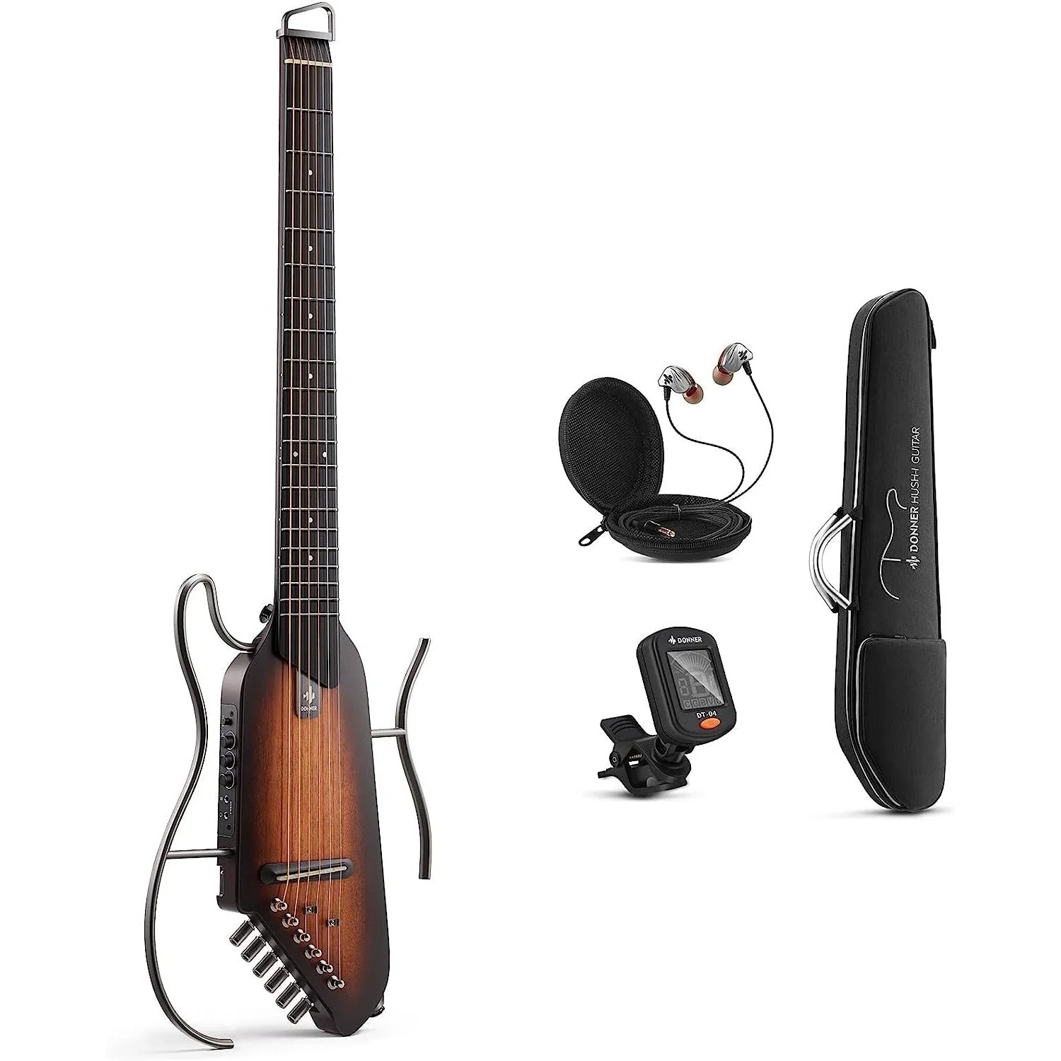 Chơi Silent Guitar mà không cắm tai nghe thì có nghe thấy tiếng không?