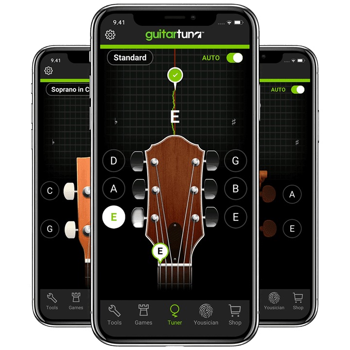 Fender Tune là phần mềm căn chỉnh cao độ