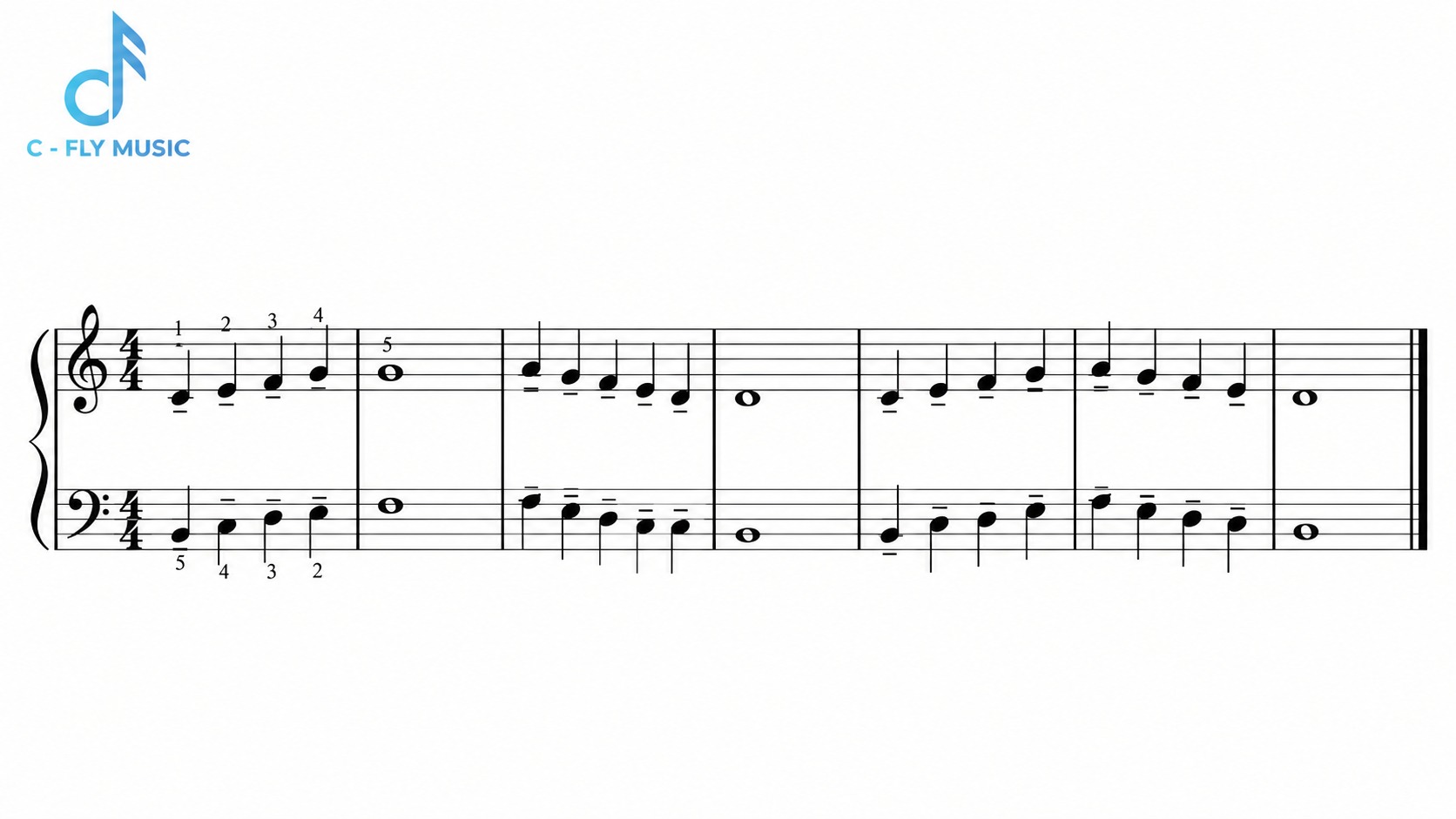 Ký hiệu Non-Legato trên bản nhạc