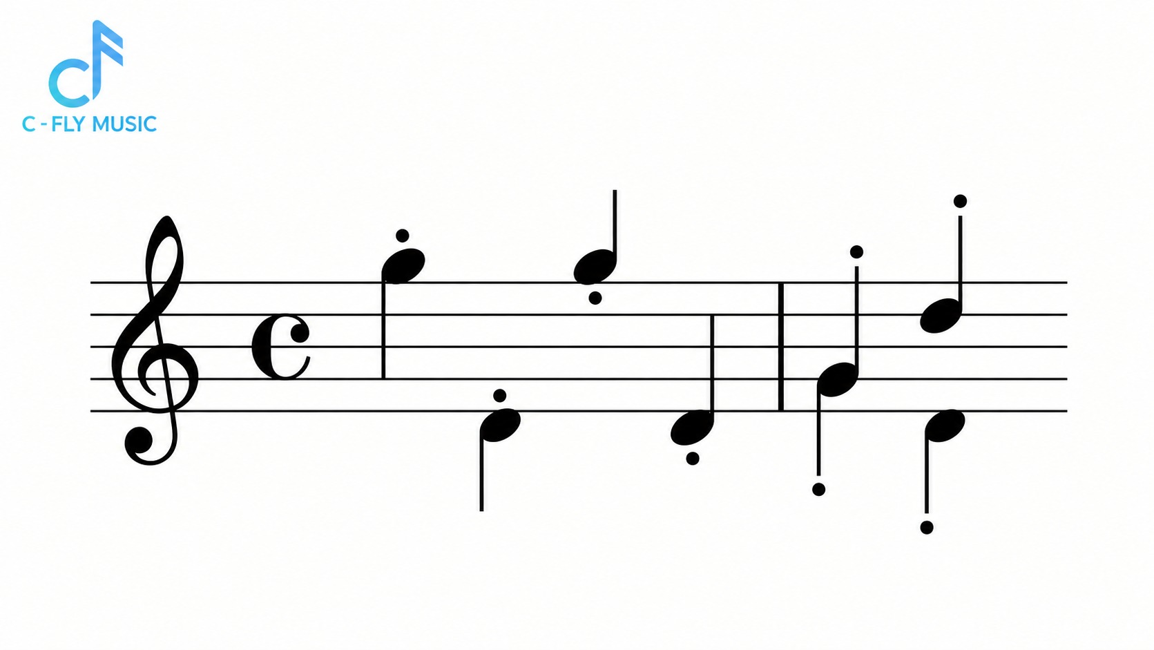 Dấu Staccato trên bản nhạc