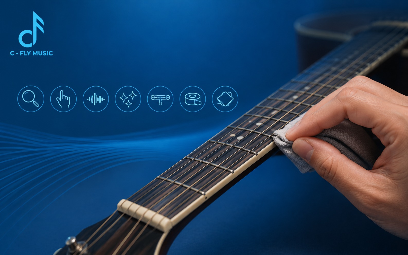 Hướng dẫn kiểm tra và bảo dưỡng phím đàn guitar